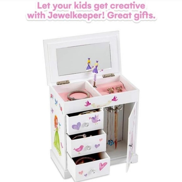 Jewelkeeper Fairy Princess Musical Jewelry Box Dance of the Sugar Plum Fairy NIB - Picture 4 of 12